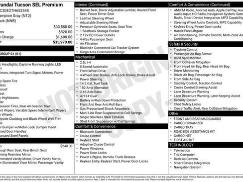 New 2026 Hyundai Tucson SEL image 18