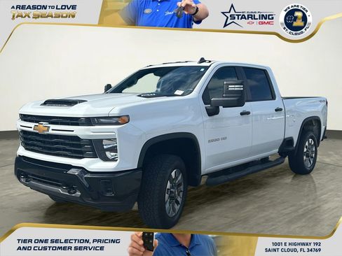 Used 2025 Chevrolet Silverado 2500 Custom w/ Custom Convenience Package AWD/4WD image 1