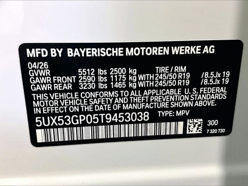 New 2026 BMW X3 xDrive30i w/ Premium Package AWD/4WD image 12