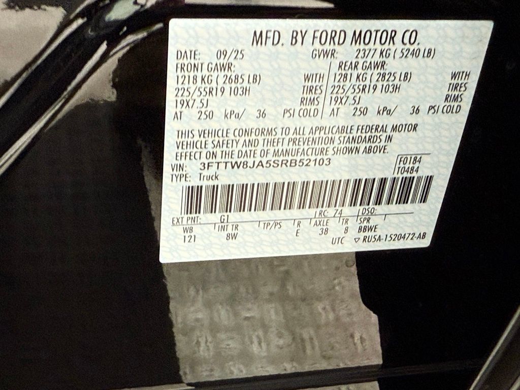 New 2025 Ford Maverick XLT w/ XLT Luxury Package AWD/4WD image 43