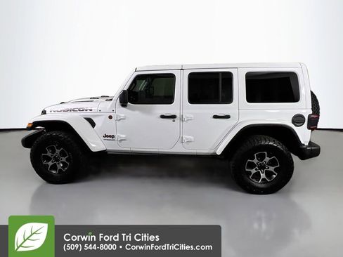 Used 2021 Jeep Wrangler Unlimited Rubicon w/ Uconnect 4C Nav & Sound Group image 6