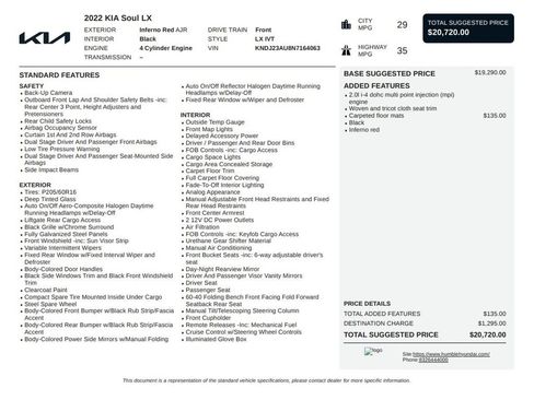 Used 2022 Kia Soul LX FWD image 3
