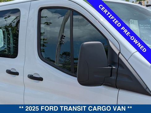 Certified 2025 Ford Transit 250 Low Roof w/ Exterior Upgrade Package RWD image 11