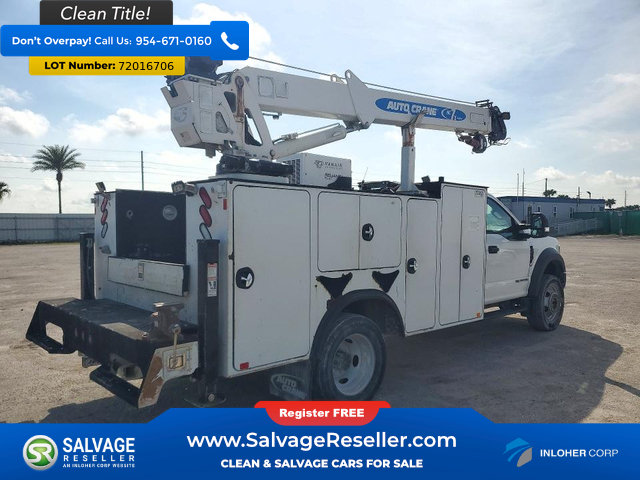 Used 2019 Ford F550 2WD Regular Cab Super Duty image 4