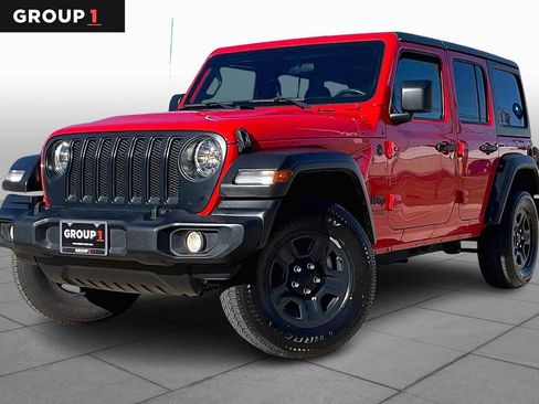 Used 2021 Jeep Wrangler Unlimited Sport image 1