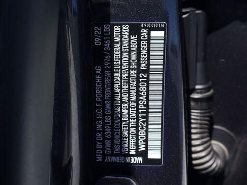 Certified 2023 Porsche Taycan Turbo S AWD/4WD image 27