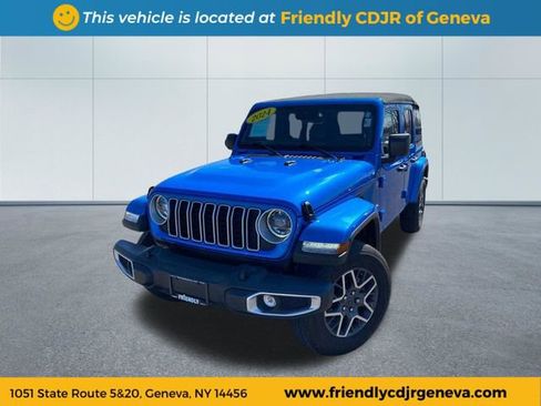 Used 2024 Jeep Wrangler Unlimited Sahara AWD/4WD image 1
