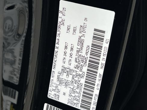 New 2025 Toyota Tacoma SR5 image 21