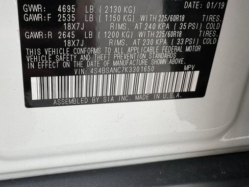 Used 2019 Subaru Outback 2.5i Limited AWD/4WD image 37