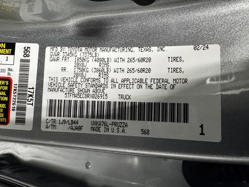 Used 2024 Toyota Tundra 1794 Edition image 51