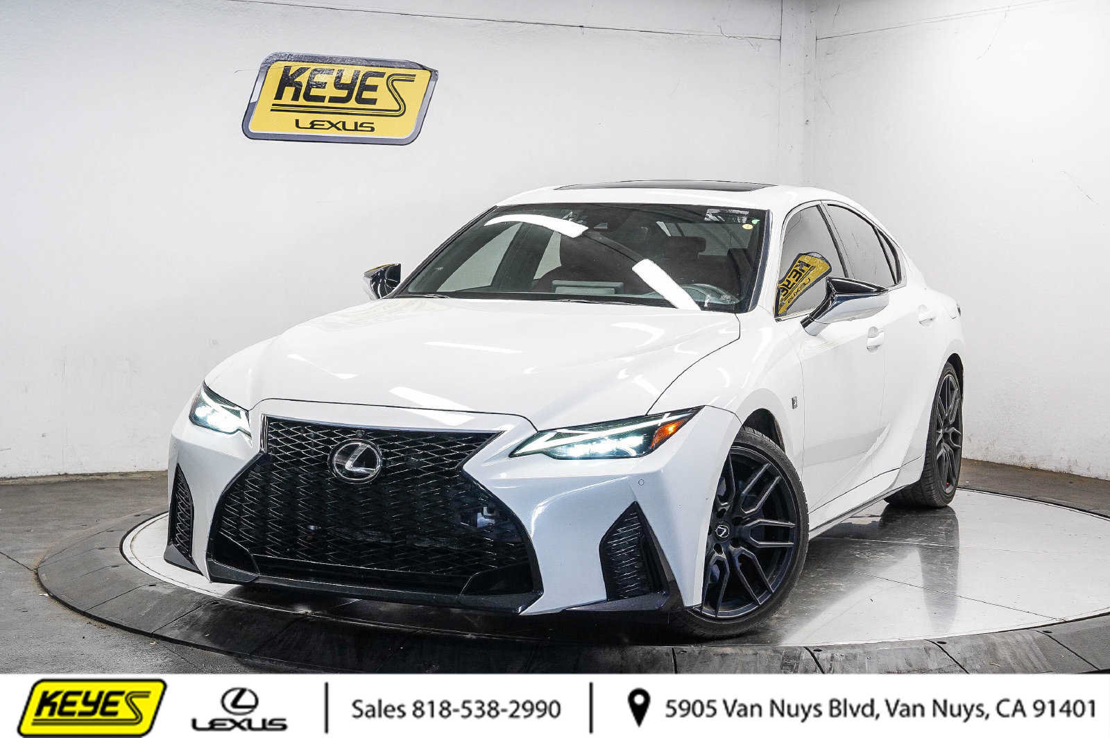 Used 2023 Lexus IS 350 F Sport RWD image 1