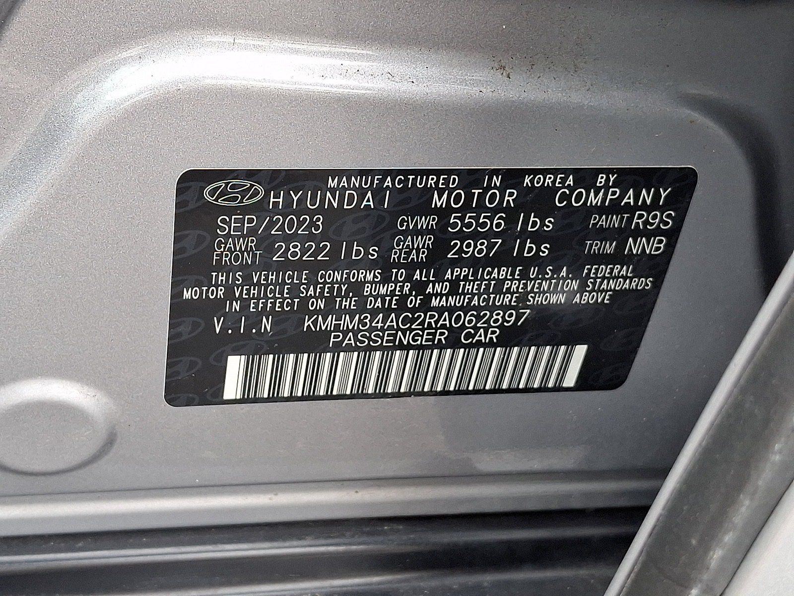 Certified 2024 Hyundai Ioniq 6 SEL AWD/4WD image 27