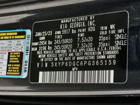 Used 2023 Kia Telluride S w/ S Sunroof Package AWD/4WD image 29