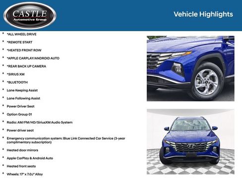 Used 2022 Hyundai Tucson SEL AWD/4WD image 3