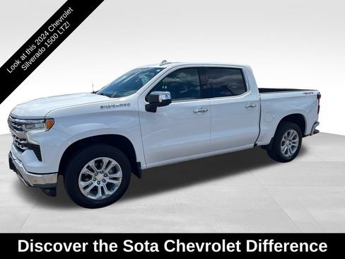 Used 2024 Chevrolet Silverado 1500 LTZ w/ LTZ Premium Package AWD/4WD image 1