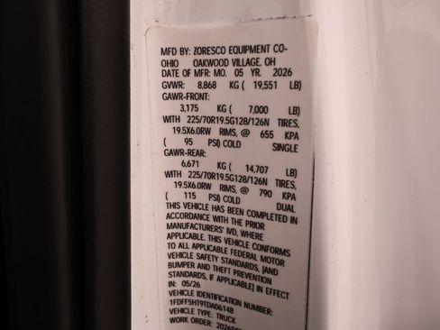 New 2026 Ford F550 4x4 Regular Cab Super Duty image 38