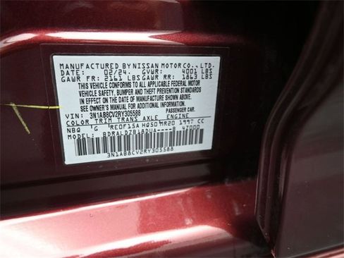 Certified 2024 Nissan Sentra SV image 20