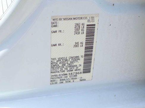 Used 2021 Nissan Altima 2.5 SR FWD image 21