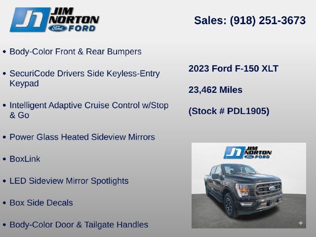 Used 2023 Ford F150 XLT w/ Equipment Group 302A High AWD/4WD image 18