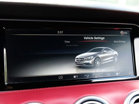 Used 2016 Mercedes-Benz S 63 AMG 4MATIC Coupe w/ Driver Assistance Package image 28