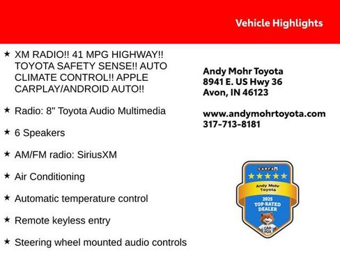 Used 2023 Toyota Corolla LE FWD image 2