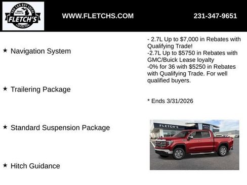 New 2026 GMC Sierra 1500 SLT image 2