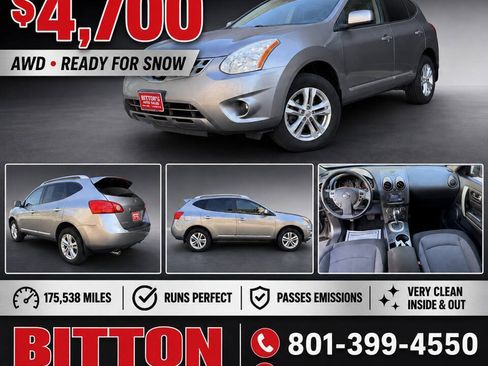 Used 2012 Nissan Rogue SV w/ Premium Pkg AWD/4WD image 1
