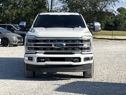Used 2024 Ford F350 Platinum w/ Snow Plow Prep Package AWD/4WD image 2