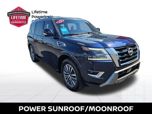 Used 2023 Nissan Armada SL w/ Captain's Chairs Package RWD image 7