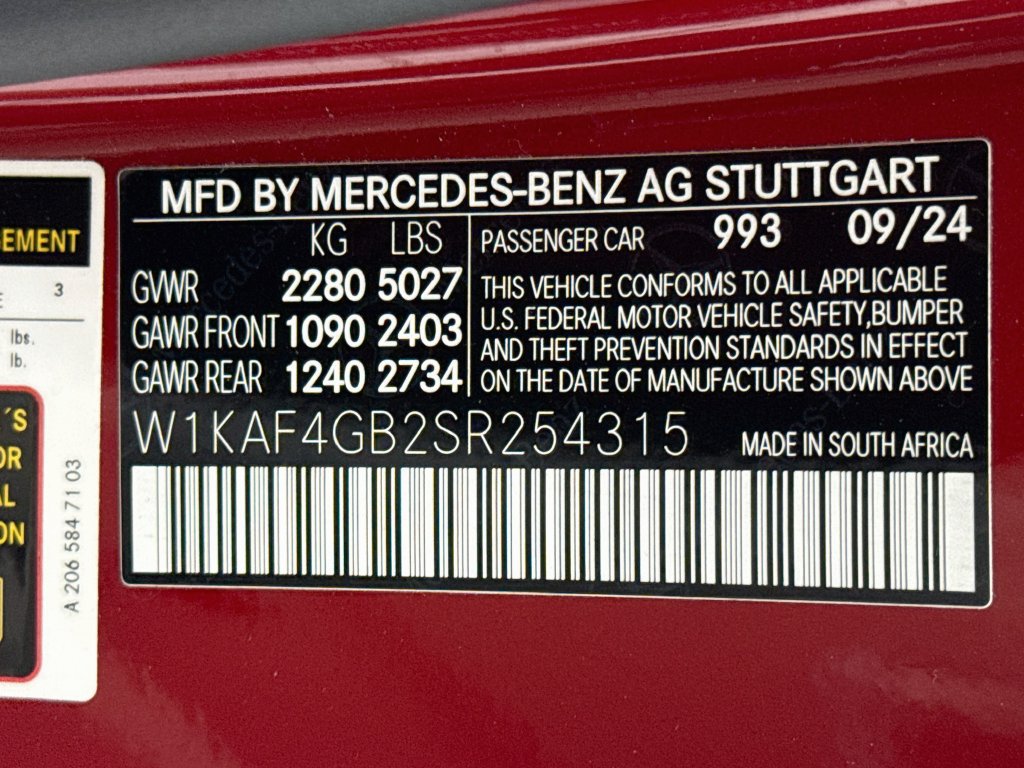 Certified 2025 Mercedes-Benz C 300 Sedan image 34