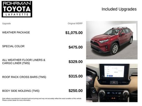 Used 2025 Toyota RAV4 XLE Premium w/ Weather Package AWD/4WD image 4