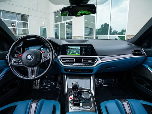 Used 2021 BMW M3 Competition w/ M Carbon Exterior Package RWD image 61