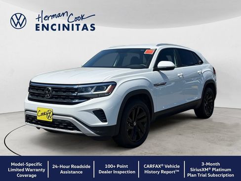 Certified 2023 Volkswagen Atlas Cross Sport SE w/ Black Wheel Package AWD/4WD image 1