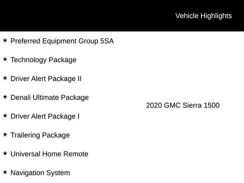 Used 2020 GMC Sierra 1500 Denali w/ Denali Ultimate Package AWD/4WD image 12