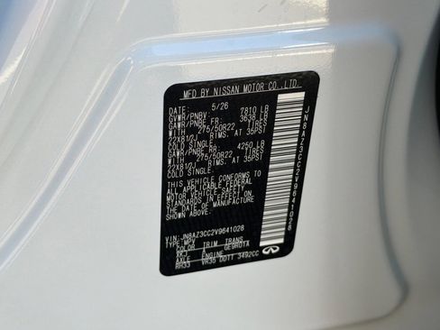 New 2027 INFINITI QX80 Autograph AWD/4WD image 36