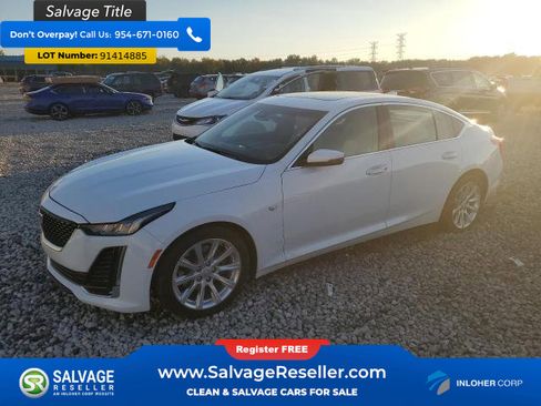 Used 2022 Cadillac CT5 Luxury w/ Sun And Sound Package image 1