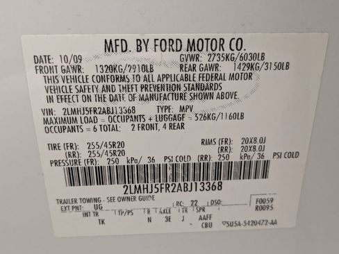 Used 2010 Lincoln MKT 2WD image 33
