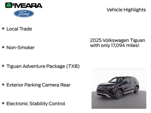 Used 2025 Volkswagen Tiguan S AWD/4WD image 7