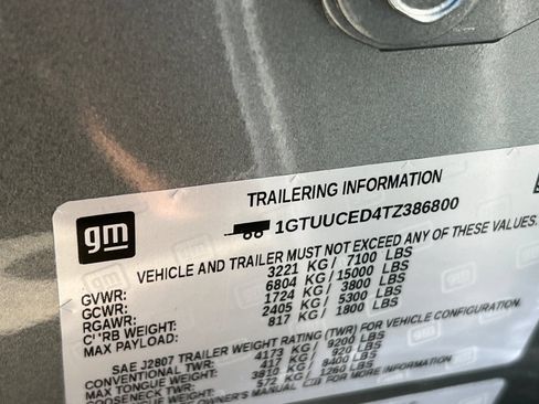 New 2026 GMC Sierra 1500 Elevation w/ X31 Off-Road Package AWD/4WD image 23