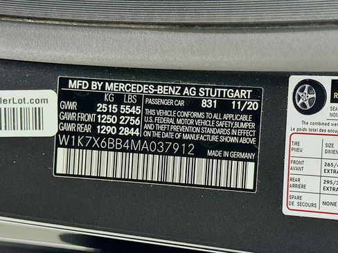 Certified 2021 Mercedes-Benz AMG GT 53 image 36