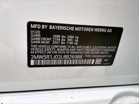 Used 2020 BMW 330i Sedan w/ Convenience Package RWD image 35