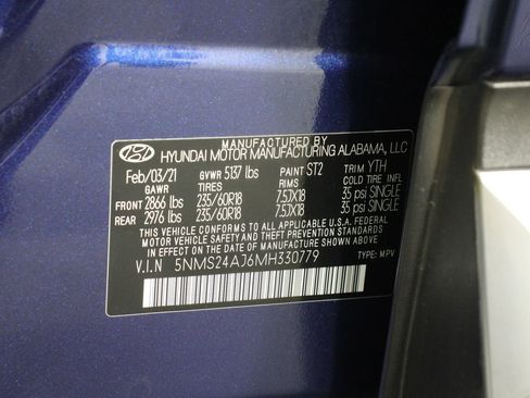 Used 2021 Hyundai Santa Fe SEL w/ Cargo Package FWD image 16