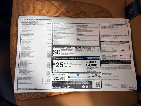 New 2026 BMW X5 xDrive40i image 19