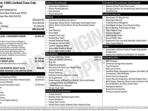 Used 2024 RAM 1500 Limited AWD/4WD image 6