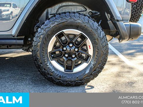 Used 2021 Jeep Wrangler Unlimited Rubicon w/ Uconnect 4C Nav & Sound Group AWD/4WD image 16