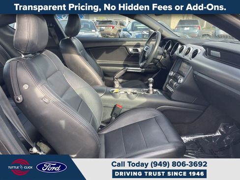 Certified 2018 Ford Mustang EcoBoost w/ Equipment Group 101A image 16