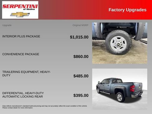 Used 2012 Chevrolet Silverado 2500 LT w/ Interior Plus Package AWD/4WD image 6