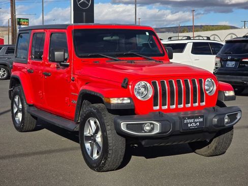 Used 2020 Jeep Wrangler Unlimited Sahara image 7