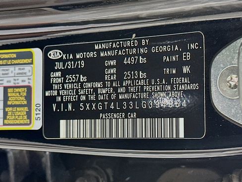 Used 2020 Kia Optima LX FWD image 12