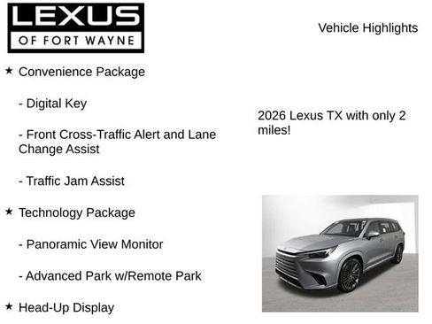 New 2026 Lexus TX 350 AWD image 7